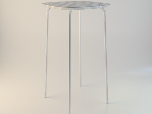 okito bar table Modèle 3D