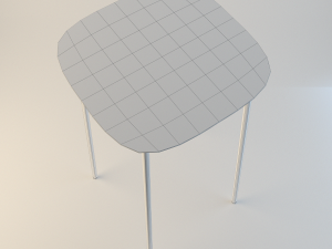 okito bar table Modèle 3D
