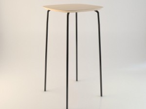 okito bar table 3D Model