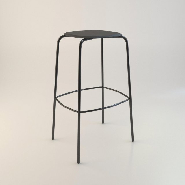 okito stool Modelo 3D .c4d .max .obj .3ds .fbx .stl .blend 