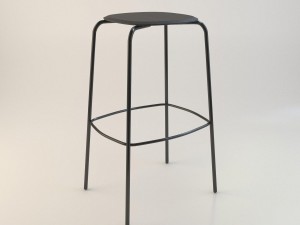 okito stool 3D Model