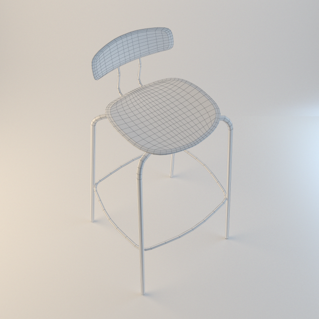 Okito Bar 3d Model In Stool 3dexport 