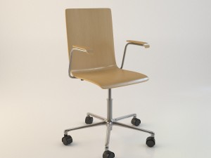yago swivel chair 3D मॉडल