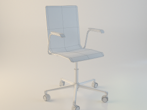 yago swivel chair 3D 모델