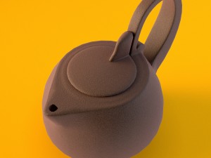 pottery teapot 3D Модель