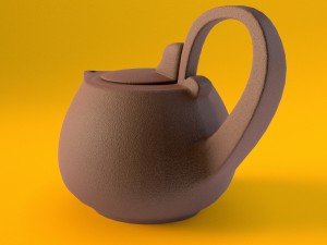 pottery teapot 3D Модель