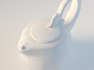 pottery teapot 3D Модель