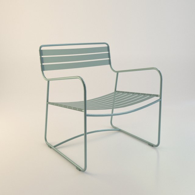 fermob surprising low armchair 3D मॉडल .c4d .max .obj .3ds .fbx .stl .blend 