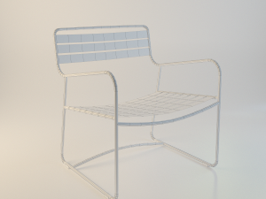 fermob surprising low armchair 3D मॉडल