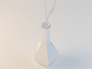 japanese vase 3D मॉडल