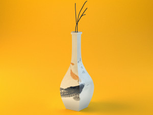 japanese vase 3D Model