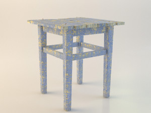 old tabouret 3D Model
