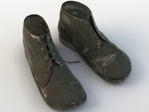 old shoes Modelo 3D