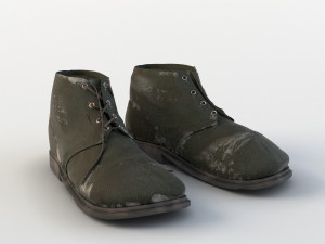 old shoes Modelo 3D