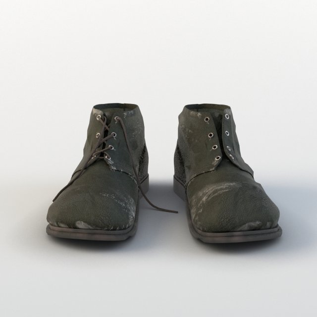 old shoes Modelo 3D .c4d .max .obj .3ds .fbx .stl .blend 