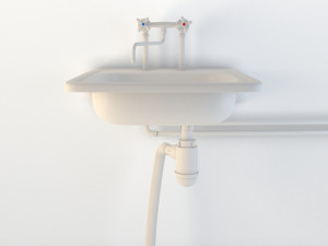 old washbasin 3D Model