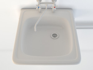 old washbasin 3D Model