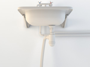 old washbasin 3D Model