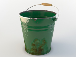 dirty bucket 3D Model