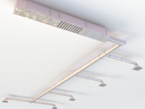 ventilation duct 3D 模型