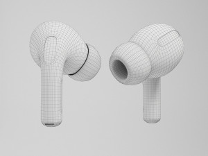 apple airpods pro 3D मॉडल