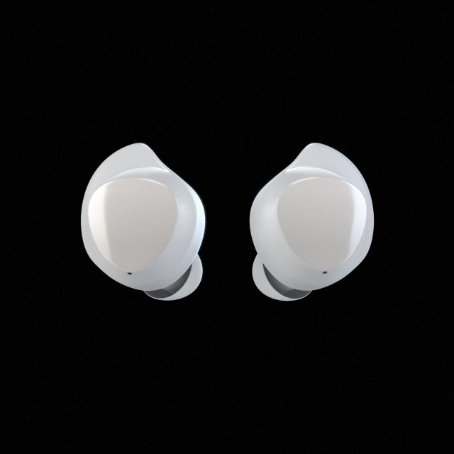 samsung galaxy earbuds 3D Model .c4d .max .obj .3ds .fbx .stl .blend 