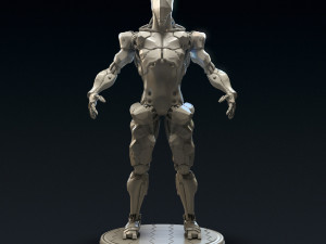 sci-fi borg printable Modelo de Impressão 3D
