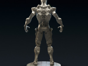 sci-fi borg printable Modelo de Impressão 3D