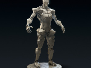 sci-fi borg printable Modelo de Impressão 3D
