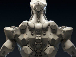 sci-fi borg printable Modelo de Impressão 3D