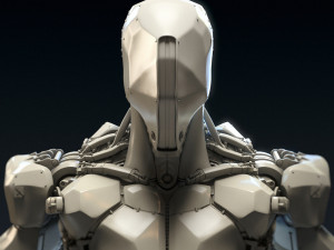 sci-fi borg printable Modelo de Impressão 3D