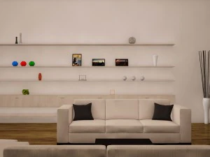 living room 3D Model