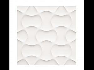 gypsum 3d wall panel 5 type 3D Model