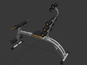 exercise machine fitness equipment 3D Model