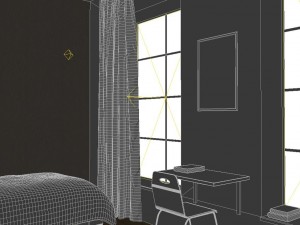 single room 3D 모델