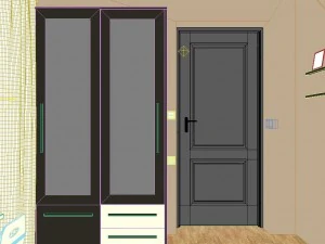 single room 3D Model