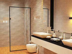 modern bathroom 3D Model