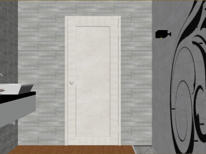 modern bathroom 3D Model