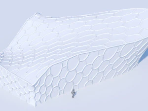 small future building 3D Model