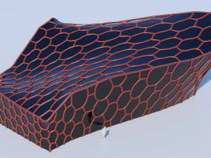 small future building 3D Model