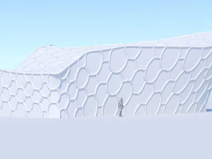 small future building 3D Model