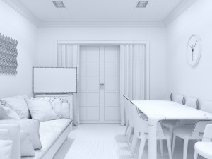 hostel apartment Model 3D