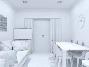 hostel apartment 3D Model