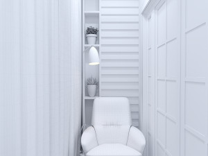 hostel apartment Model 3D