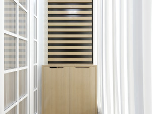 hostel apartment Model 3D