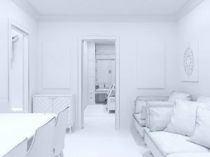 hostel apartment 3D Model