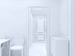 hostel apartment Model 3D
