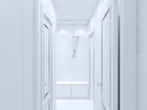 hostel apartment Model 3D