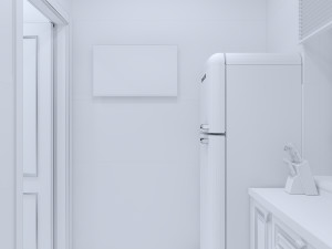hostel apartment Model 3D