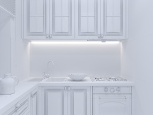 hostel apartment Model 3D